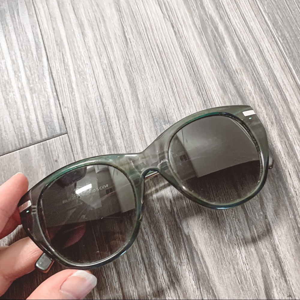 Moscot x BLK DNM green col grunge sunglasses